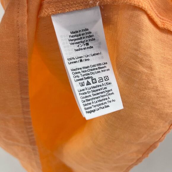 J. Crew Fleur Top in Linen Size Medium - Picture 5 of 10